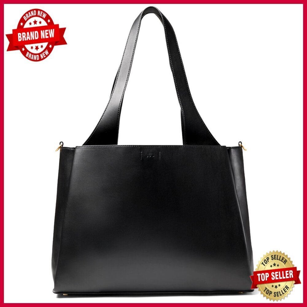 18L Work Tote with Laptop Sleeve, Detachable Crossbody Strap, Travel-Friendly
